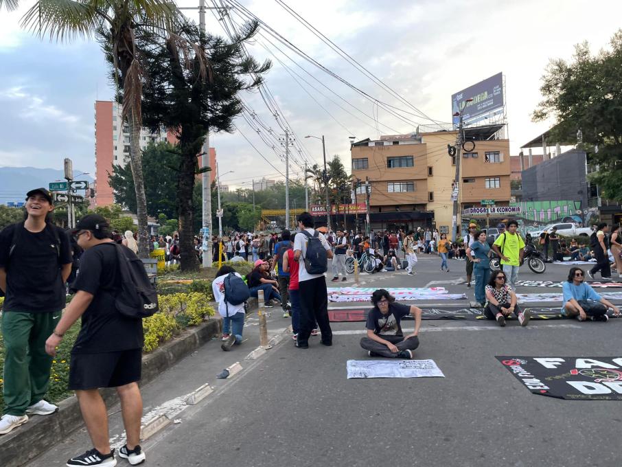 Calle 60 bloqueo