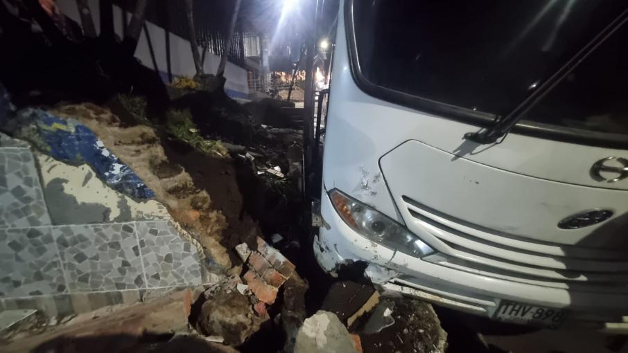 Accidente autobus