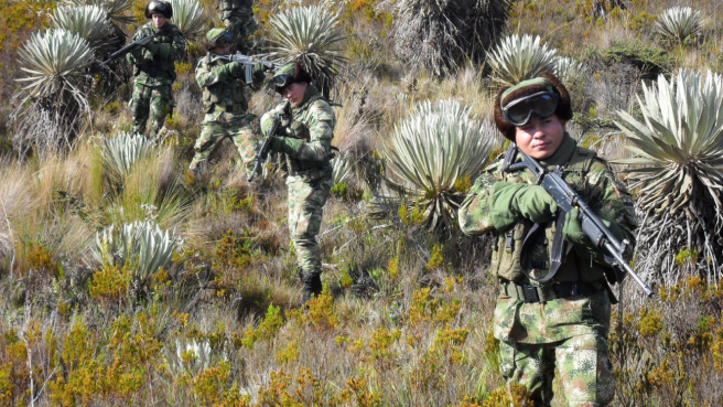 Se buscan un subteniente y 10 soldados perdidos en el Sumapaz