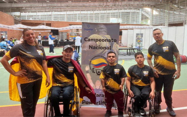 Equipo de Parapowerlifting