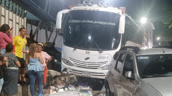 Accidente autobus