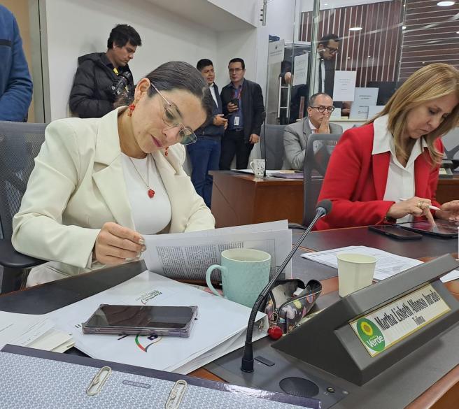 Martha Alfonso, representante a la Cámara por el Tolima