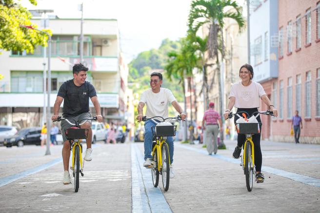 Bicicletas públicas en Ibagué