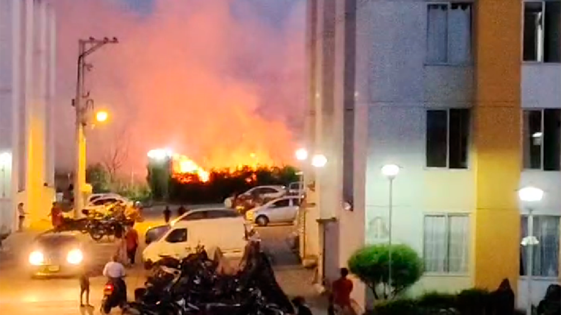 Incendio San Fermín