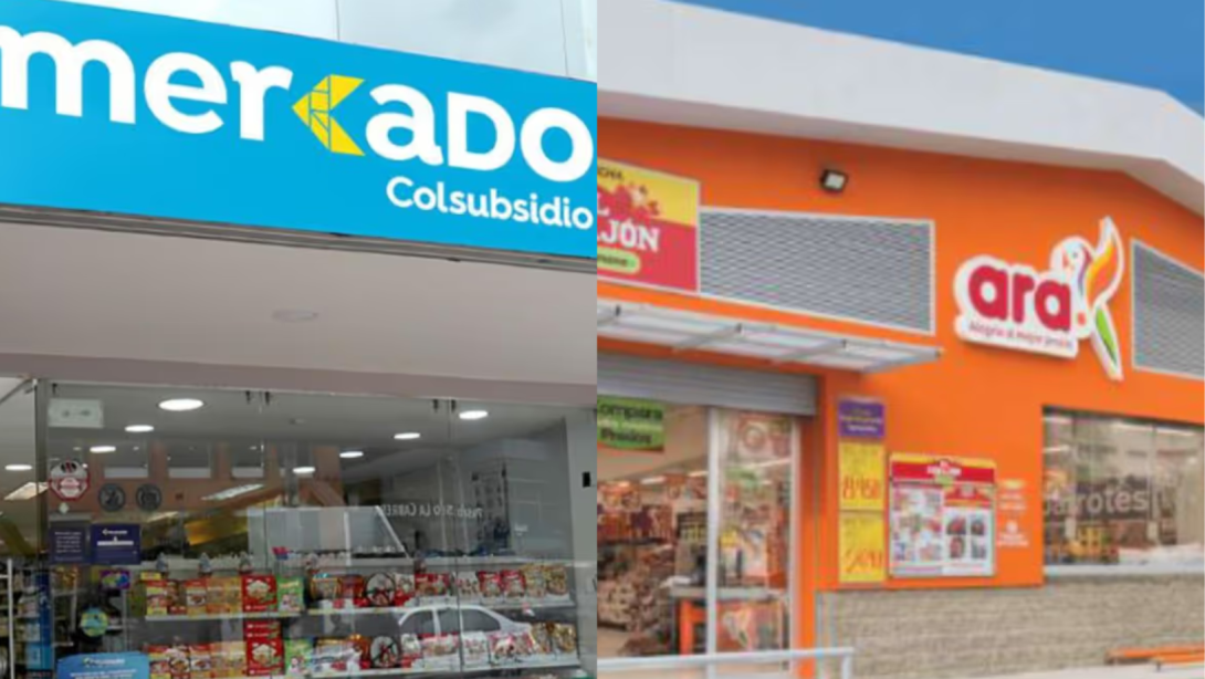 Tiendas Ara entraría a intregrar en su negocio a los mercados de Colsubsidio.