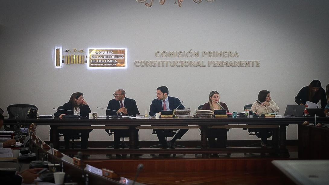 En Comisión Primera del Senado fue apobado la reforma a la justicia