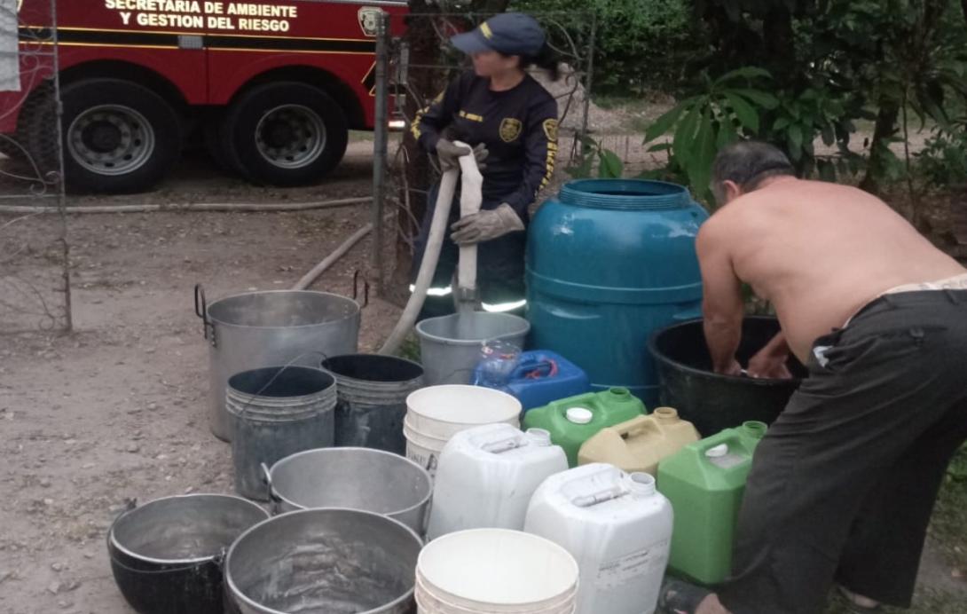 Desabastecimiento de agua en Carmen de Bulira