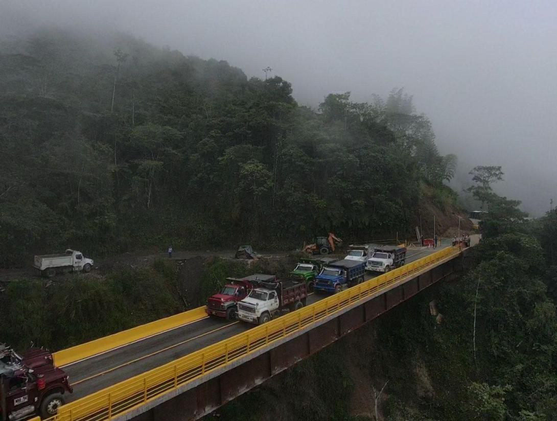 Obras en el Tolima