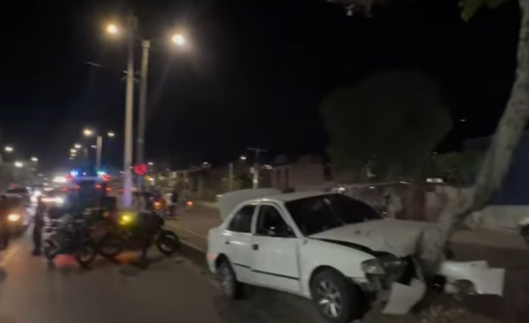 Accidente Jardín